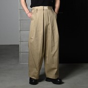 Leh (レー)Bonber Jacket、Wrap Wide Slacksコーディネート