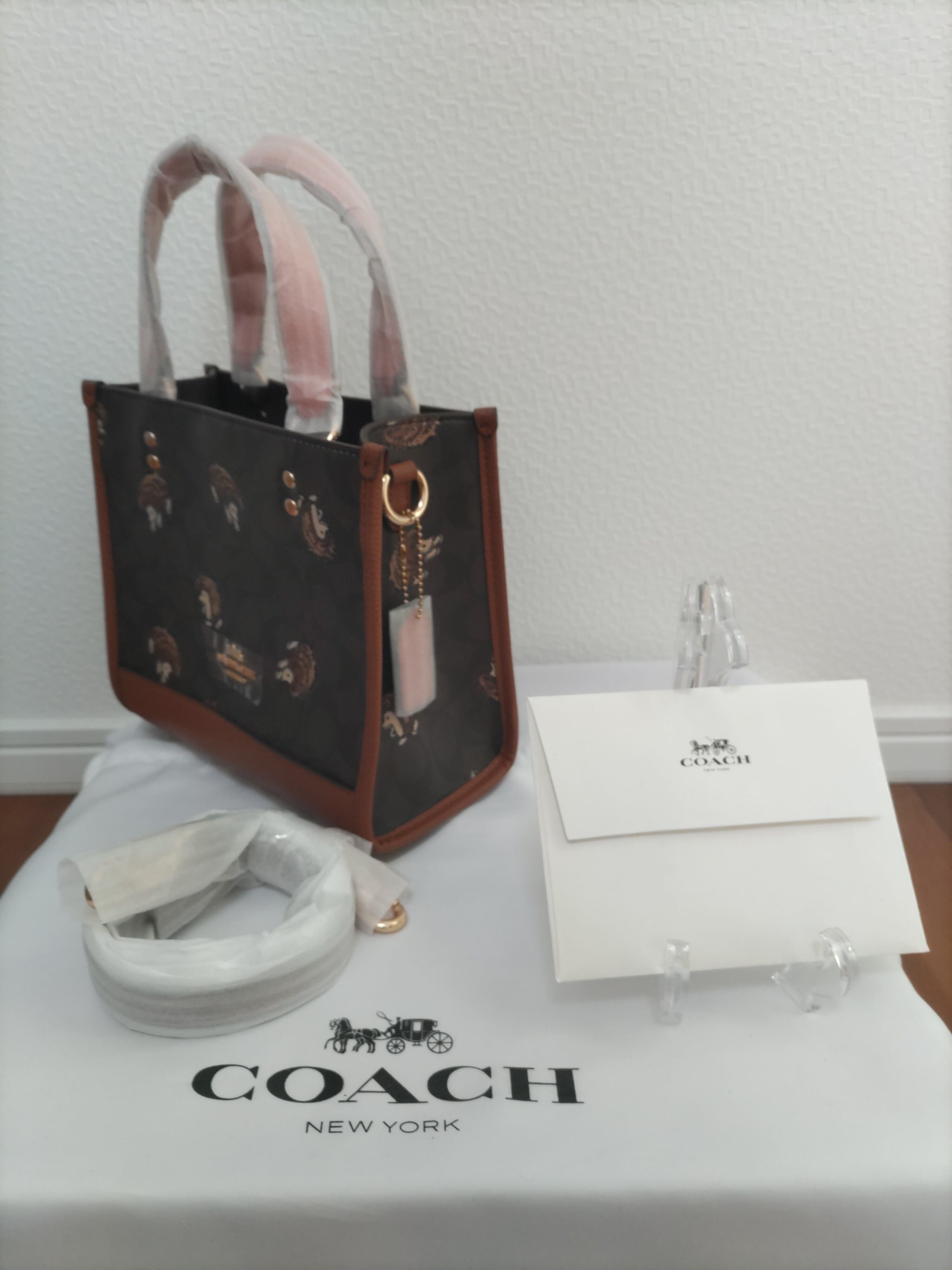 【感謝セール】新品 COACH ヘッジホッグプリント リュック ハリネズミ