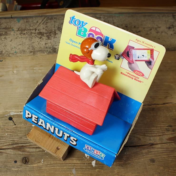 ピーナッツ フライングエース スヌーピー トイブック Snoopy Toy Book ...