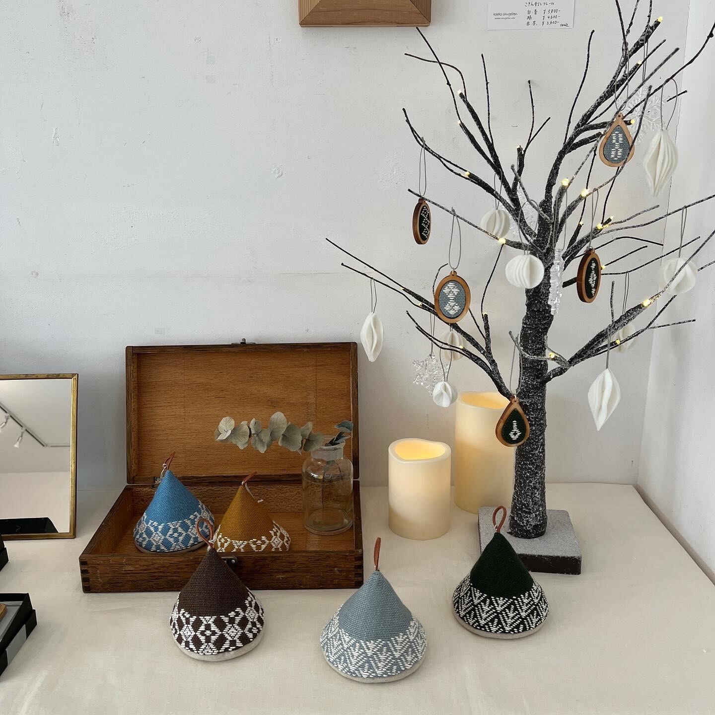 展示のみ】三角鍋つかみ | カエコ手芸店