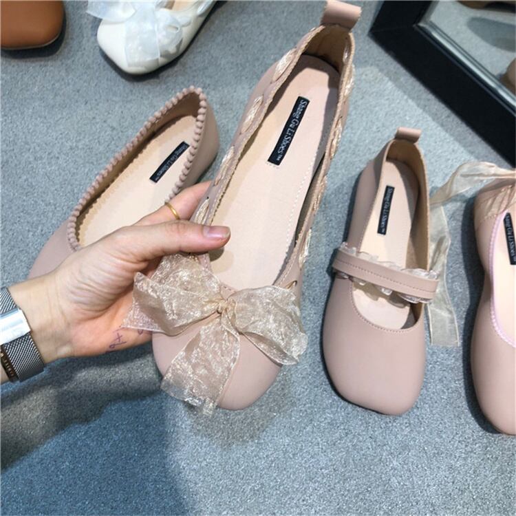 花のように綺麗です 早い者勝ち ソフトソール 歩きやすい エレガント 可愛い ソフトレザー