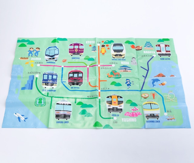 レジャーシート 近鉄電車シリーズ
