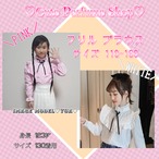 110-160 リボン ブラウス シャツ フリル 子供服 韓国服