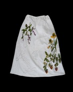 vintage lace skirt white*strawberry