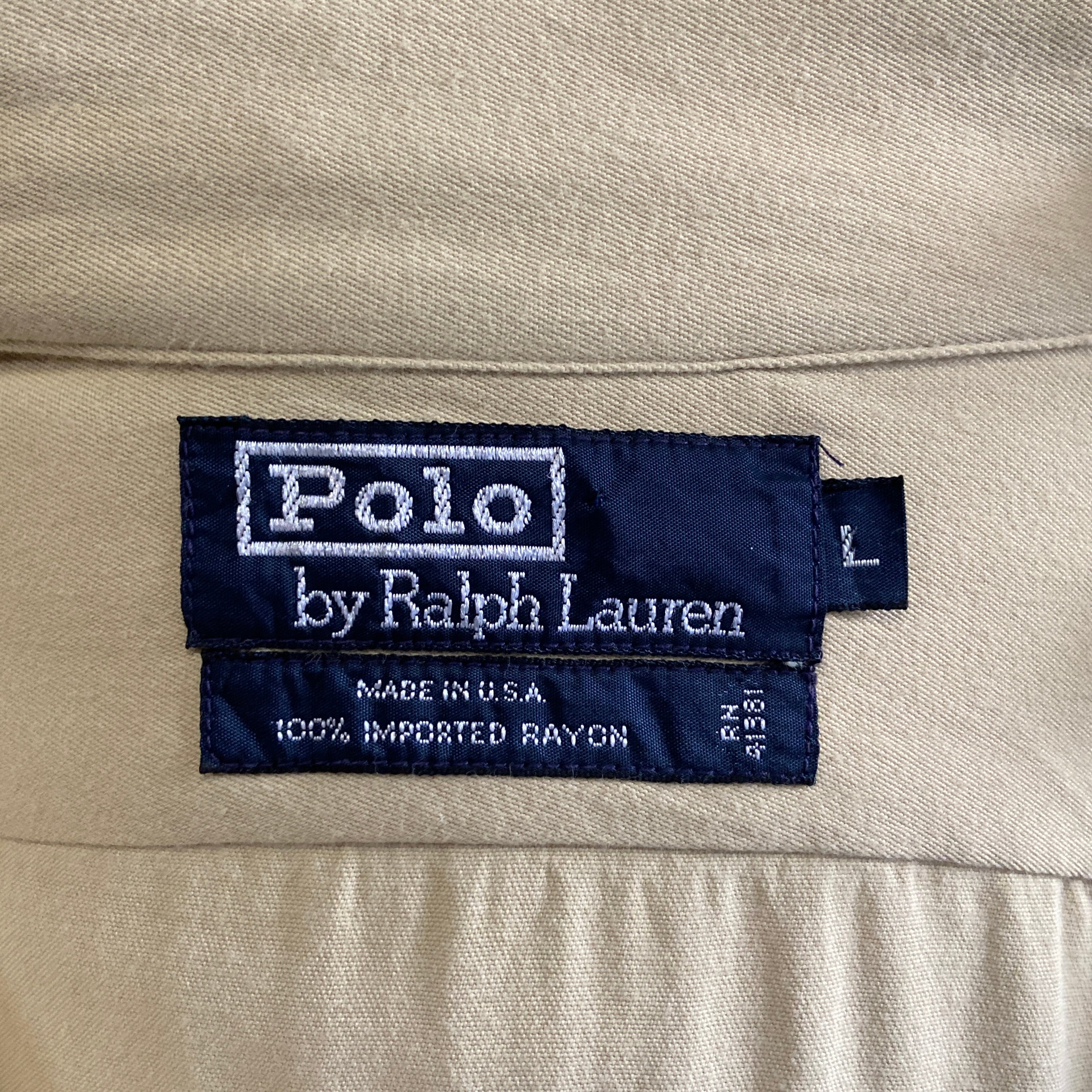 PoloRalphLauren(USA)ビンテージコットンテイラードジャケット Pin page