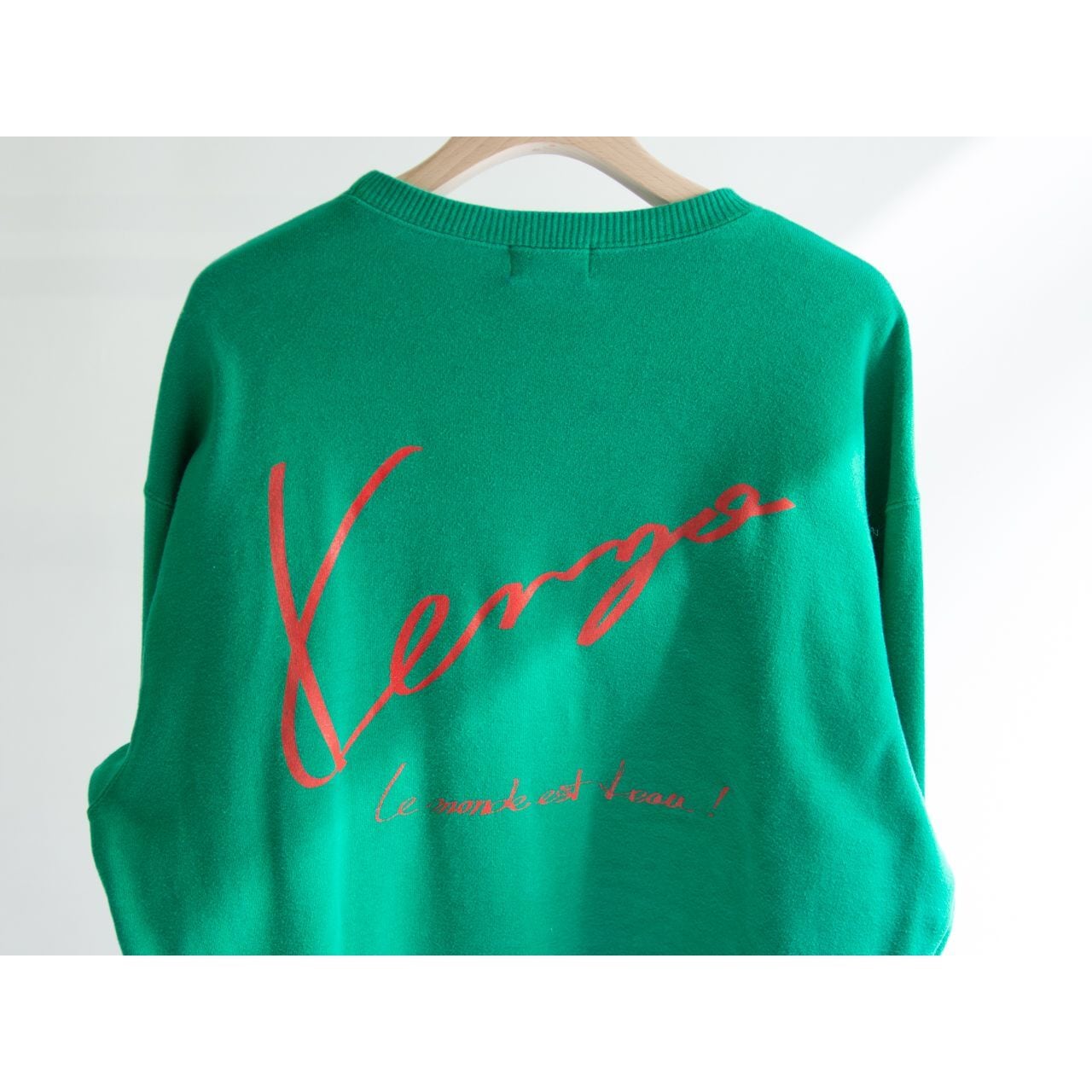 【KENZO PARIS】Made in Japan 90's Sweat Shirt（ケンゾー 日本製 プリントスウェットシャツ）