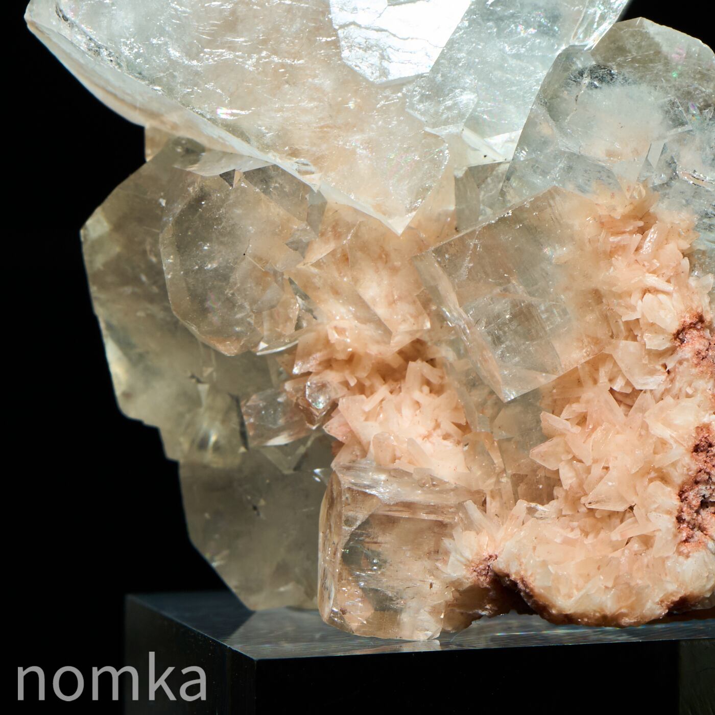 アポフィライト(AAA/ピンクカラー)原石(ジャルガオン/マハラーシュトラ