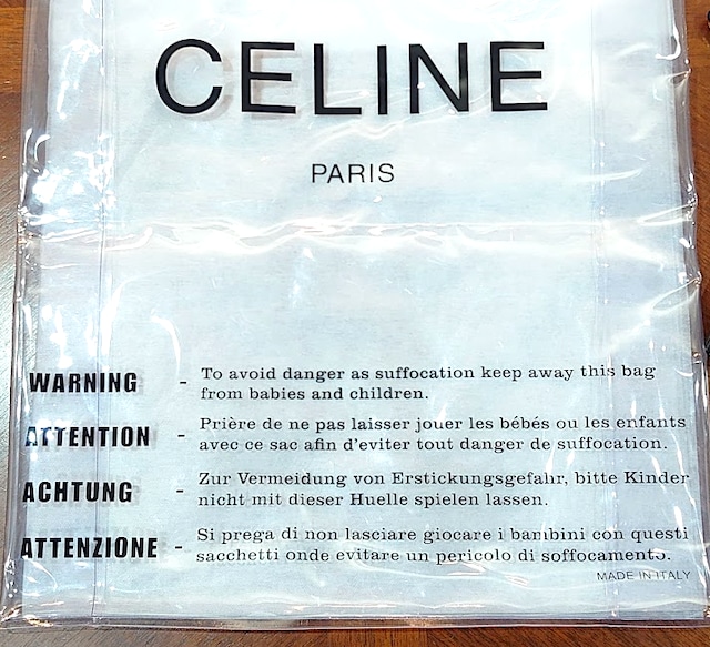 CELINE セリーヌ ビニールバッグ クリアバッグ トートバッグ レア