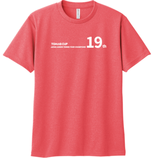 ★配送★【ミックスレッド】19th記念Tシャツ