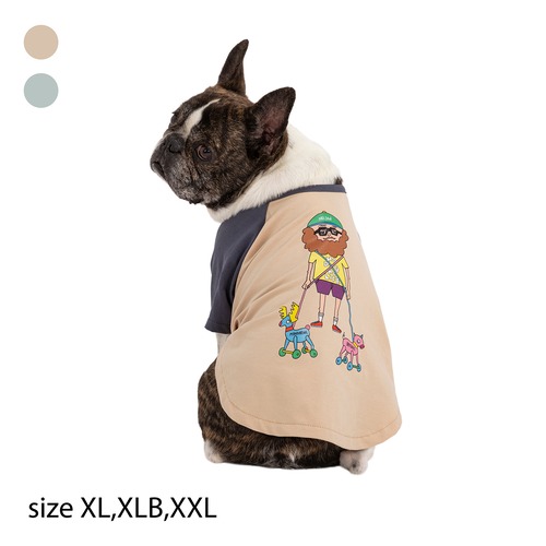 【限定コラボT】Chi-bee RAGLAN T-SHIRT（XL,XLB,XXL）チービー ラグランTシャツ