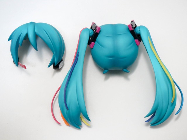 再入荷【831】 初音ミク 10th Anniversary Ver. 髪パーツ ツインテール　ねんどろいど