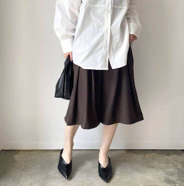 ナンバーミーTOKYO"TWILL BERMUDA PANTS"BROWN