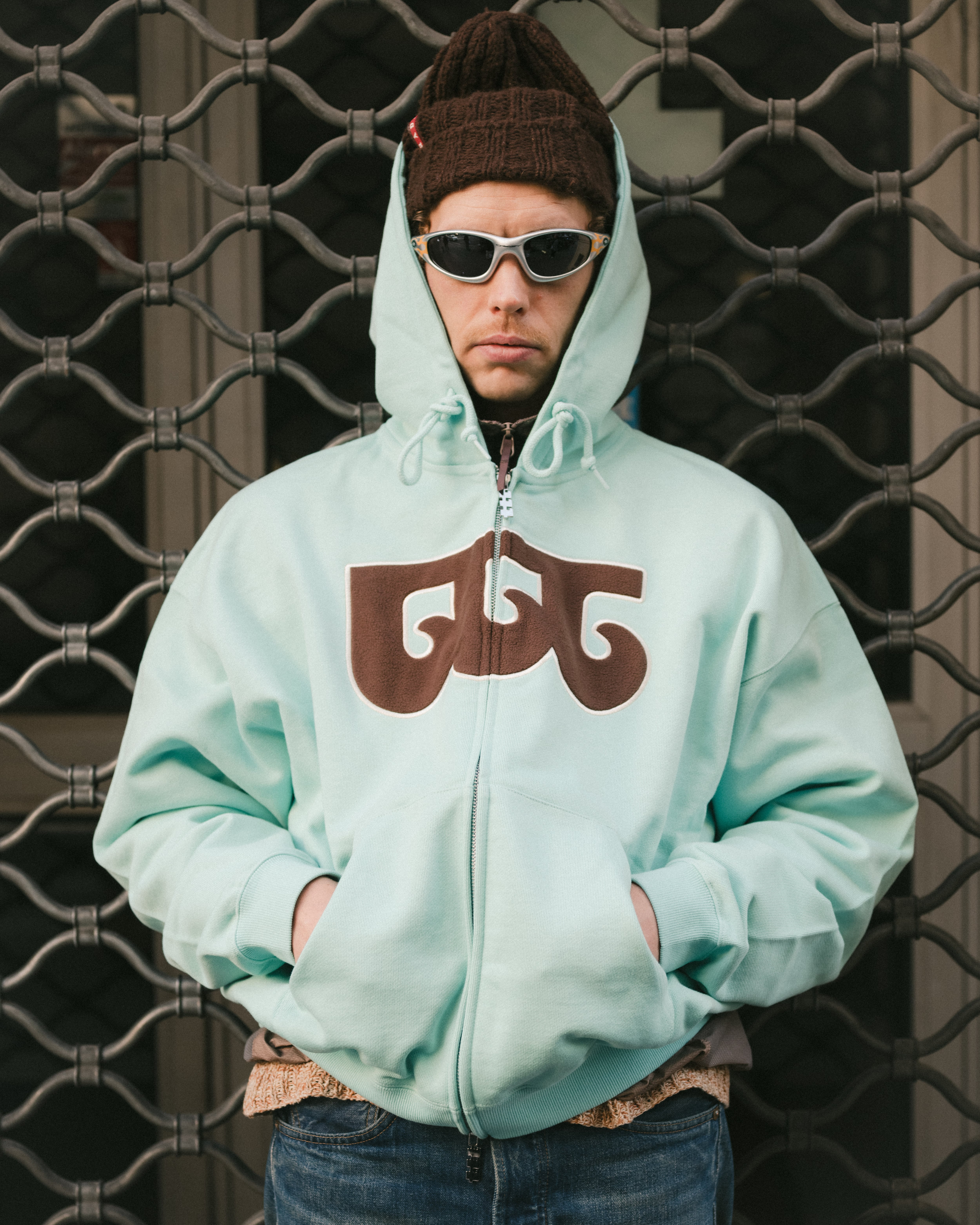 抽選販売》TTT wave logo hoodie（TURQUOISE） | TTTMSW