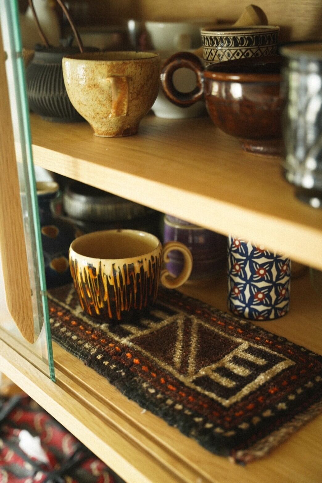 1173-02 Vintage Baluch rug