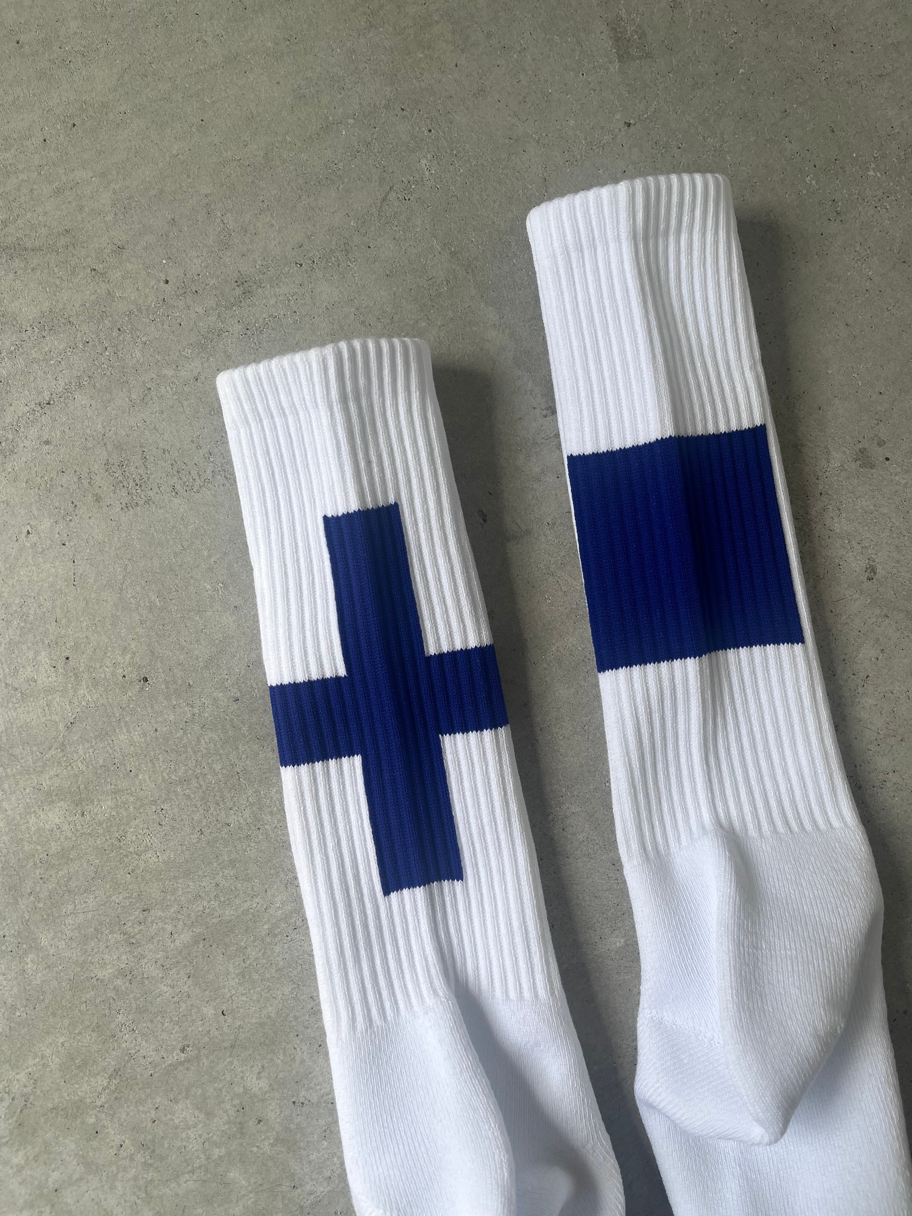 SHOWATABÉ by BRÚ NA BÓINNE/【25−28cm】signal flag socks