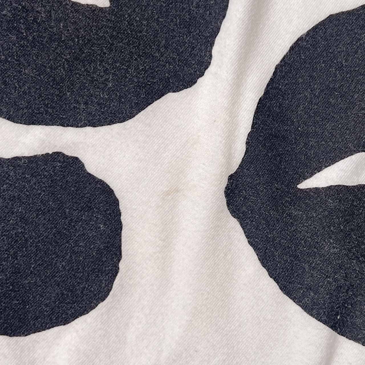 COMME des GARCONS HOMME PLUS コムデギャルソン ガイコツ スカル アート 半袖 Tシャツ S/ホワイト×ブラック メンズ PG-T061 AD2010