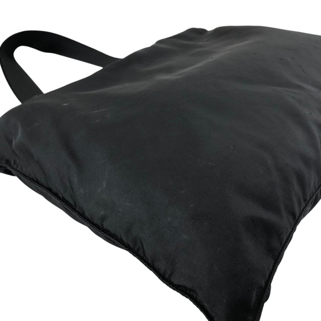 PRADA プラダ ハンドバッグ ブラック トライアングルロゴ ナイロン トートバッグ vintage ヴィンテージ オールド raasxi