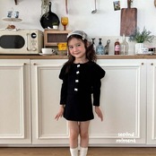韓国子供服 / 26Autumn / 〖取寄〗second moment / リボンワンピースセット / キッズ服 / 女子服 *XS~JL*