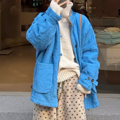 リネンボアカラージャケット ・20903