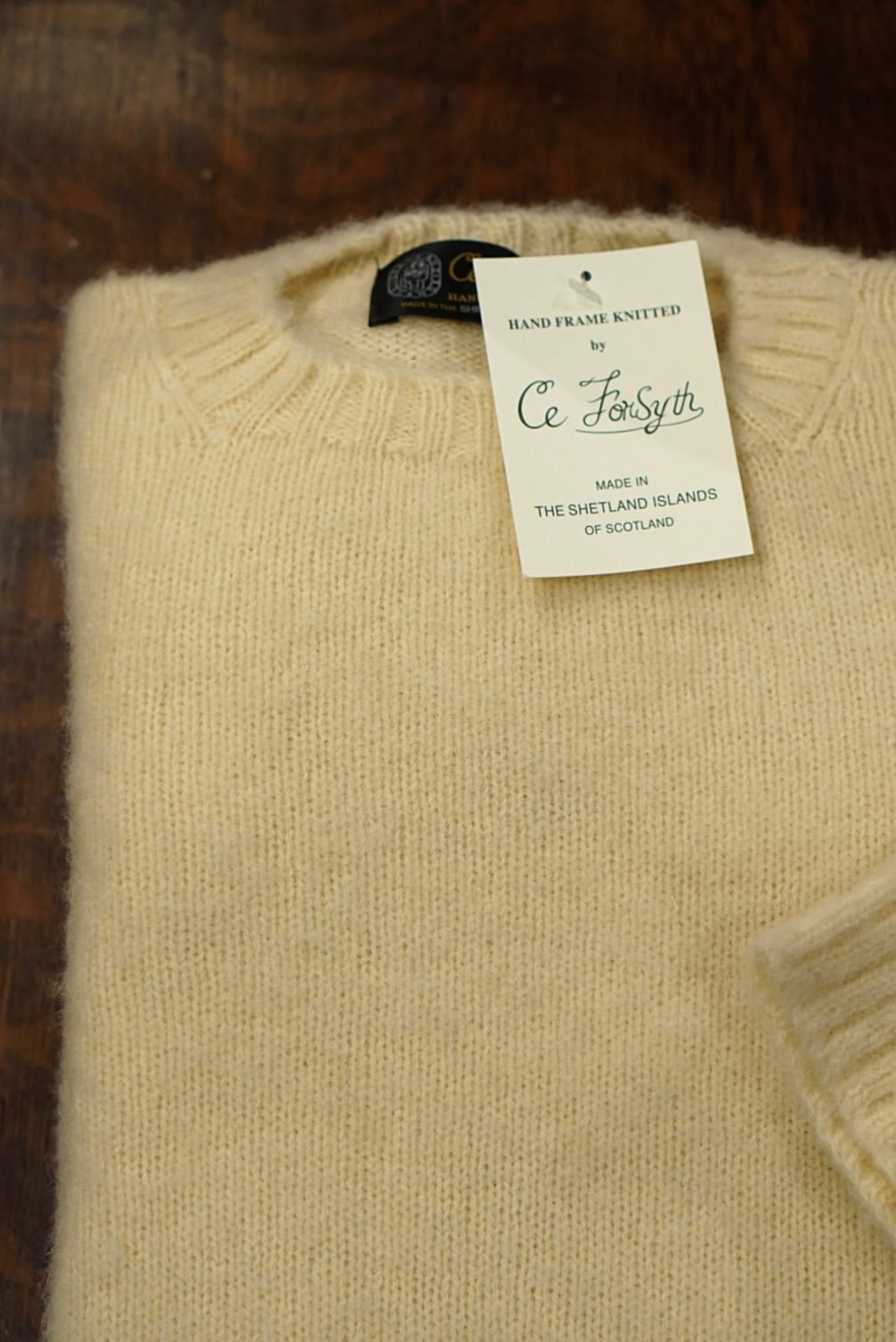Ce Forsyth / SHAGGY DOG SWEATER / CREAM | max's