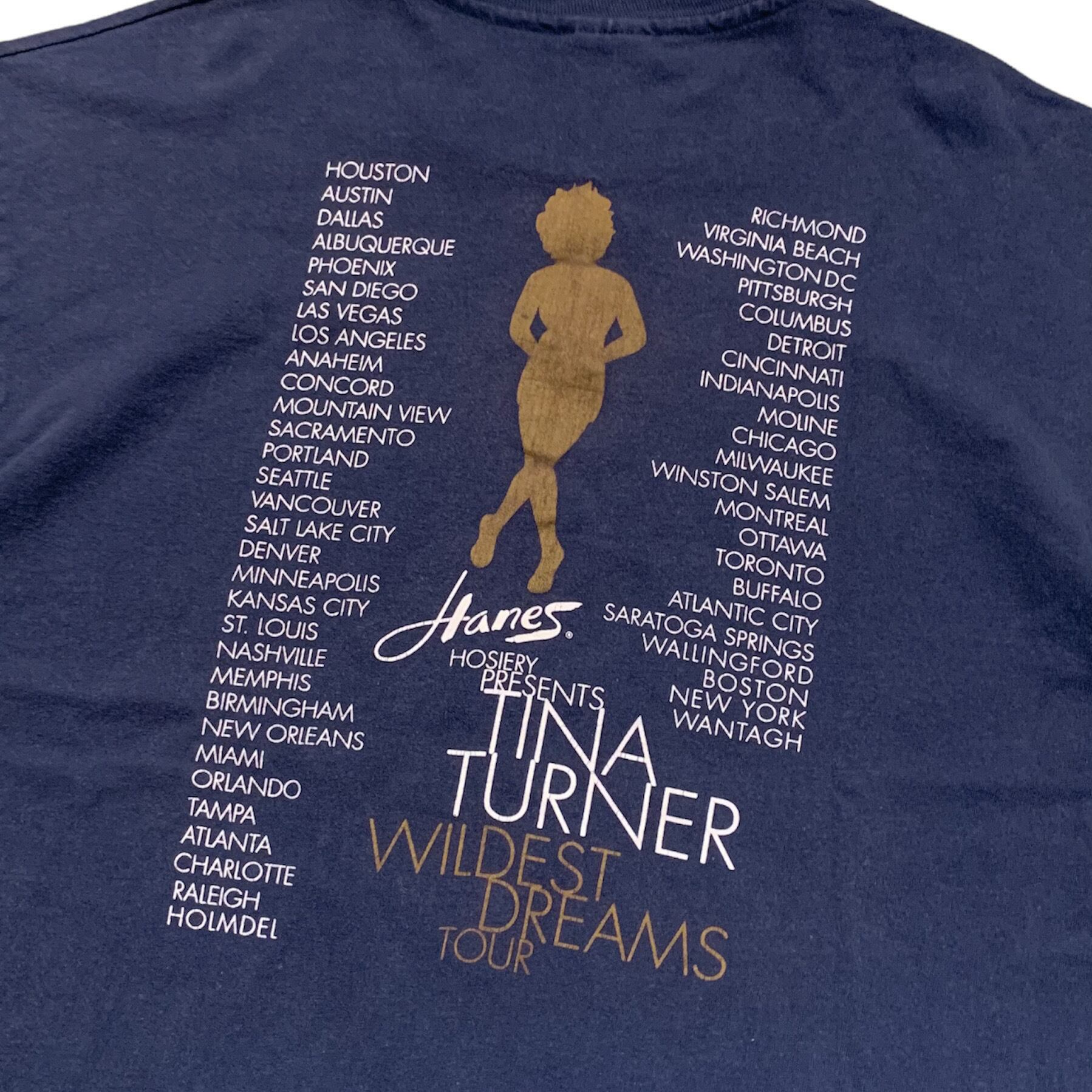 90's Tina Turner Wildest Dreams Tour Tee L / ティナ ターナー アーティスト ツアー オフィシャル  Tシャツ 古着