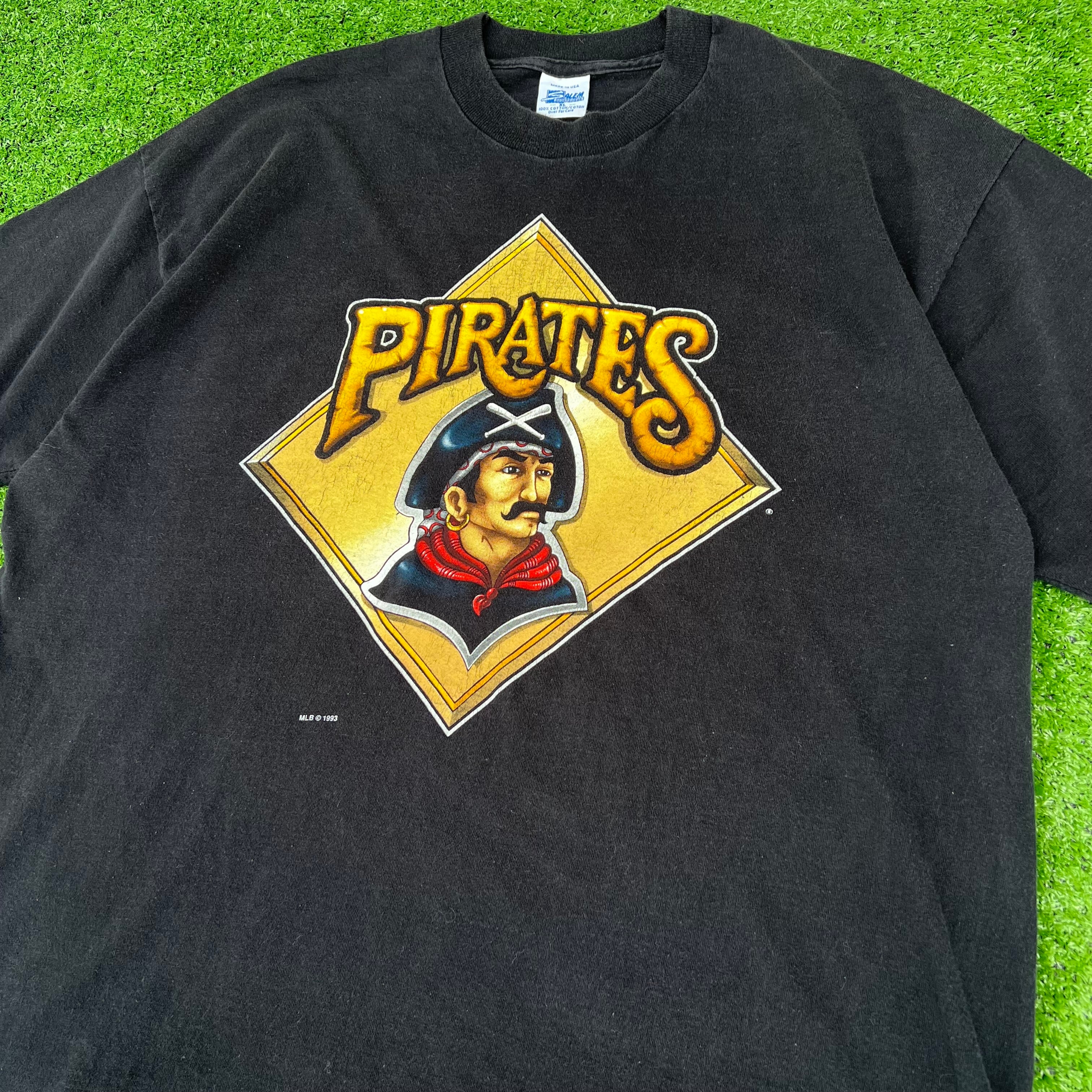 MLB 1993年 USA製 ピッツバーグ・パイレーツ 旧ロゴ Tシャツ | 古着屋サト