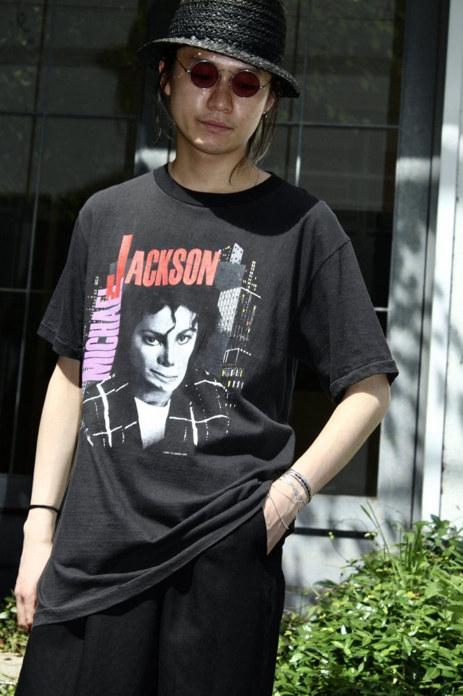 Michael Jackson [Michael Jackson] Vintage Tour T-shirt [1988s-] [BAD TOUR]