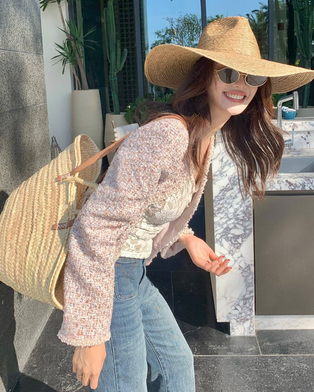 ツイードショートジャケット S26119