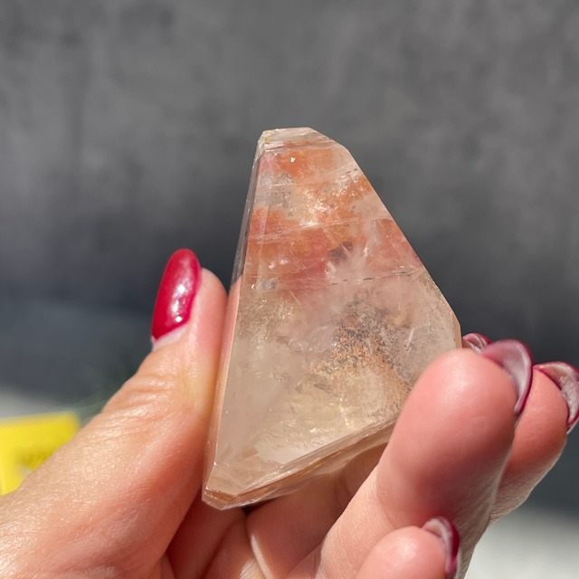 ブラジル・バイーア州産【ゴールデンヒーラー＆ローズクォーツ】フリーフォーム ⑩ 鉱物 天然石 パワーストーン