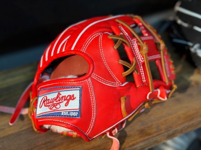 ローリングス 硬式内野用 GH6PRN6X レッドオレンジ