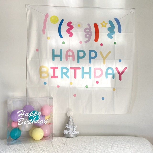 特価 子供 ベビー 誕生日 飾り 背景布 インテリア 人気 Dyh海外子供用品