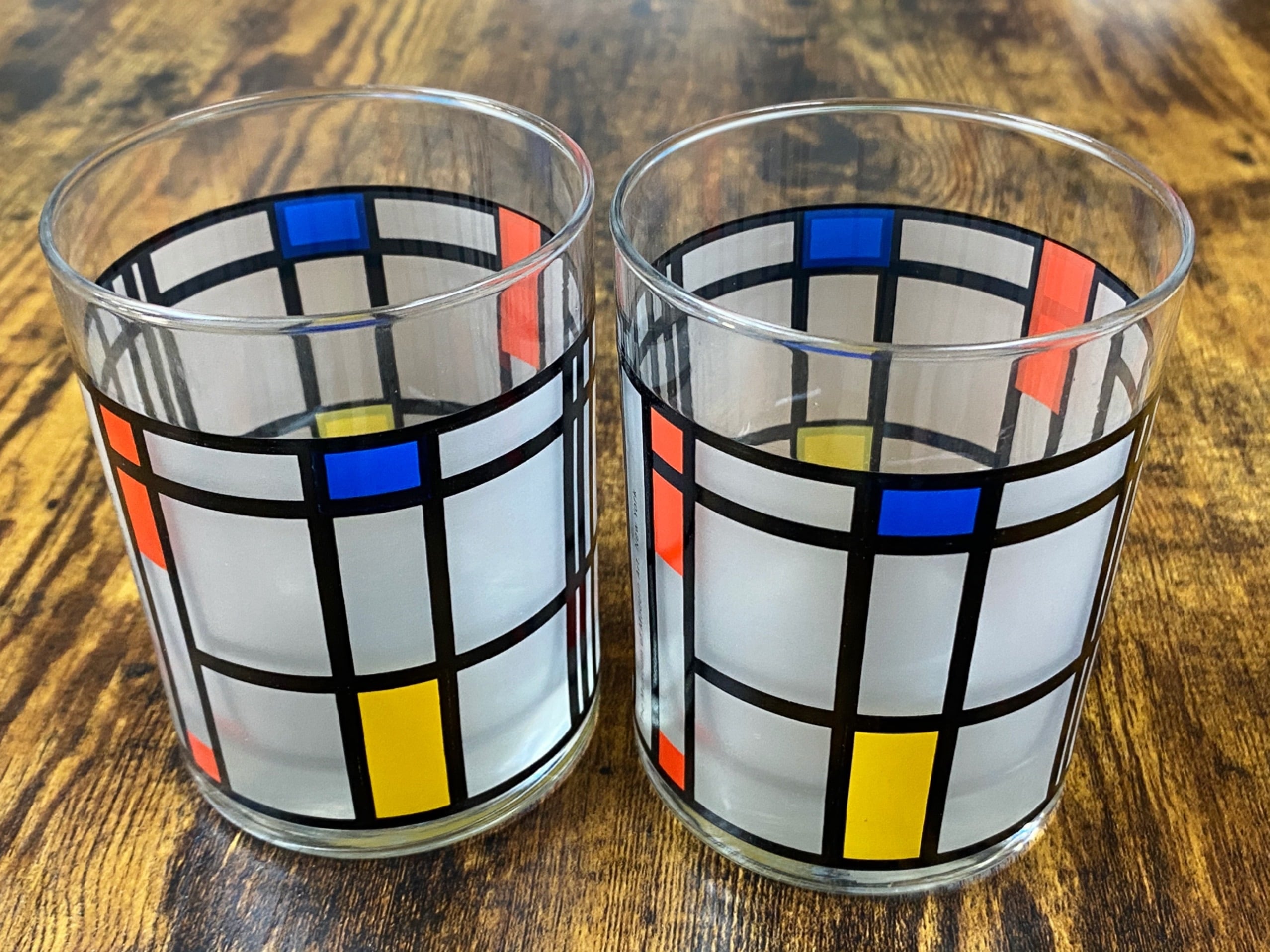 MOMA “MONDRIAN TUMBLER” | SNOW PLANT