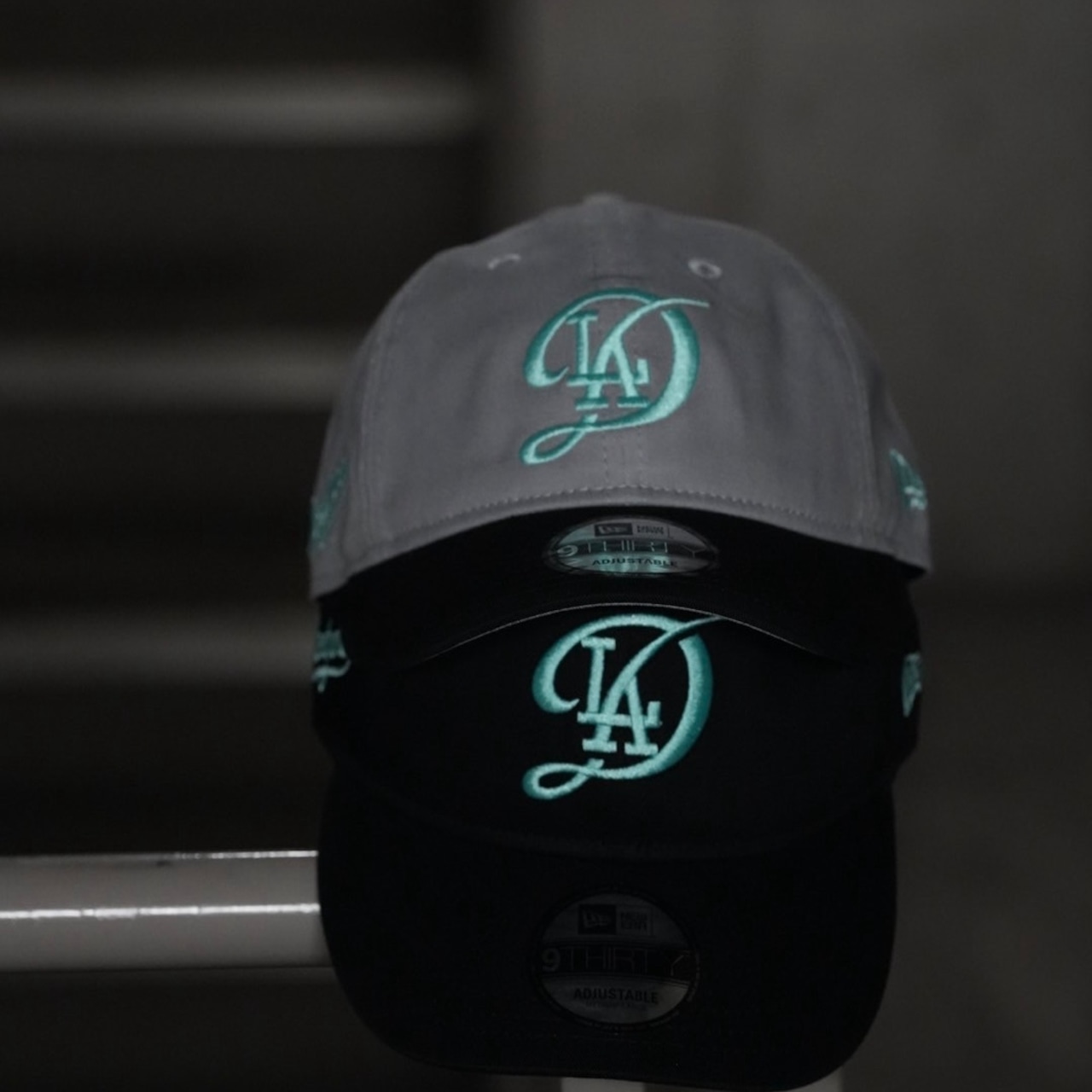 【gifthat別注】NEW ERA 930/9THIRTY ロサンゼルス・ドジャース CITICON BLK SGLS PC