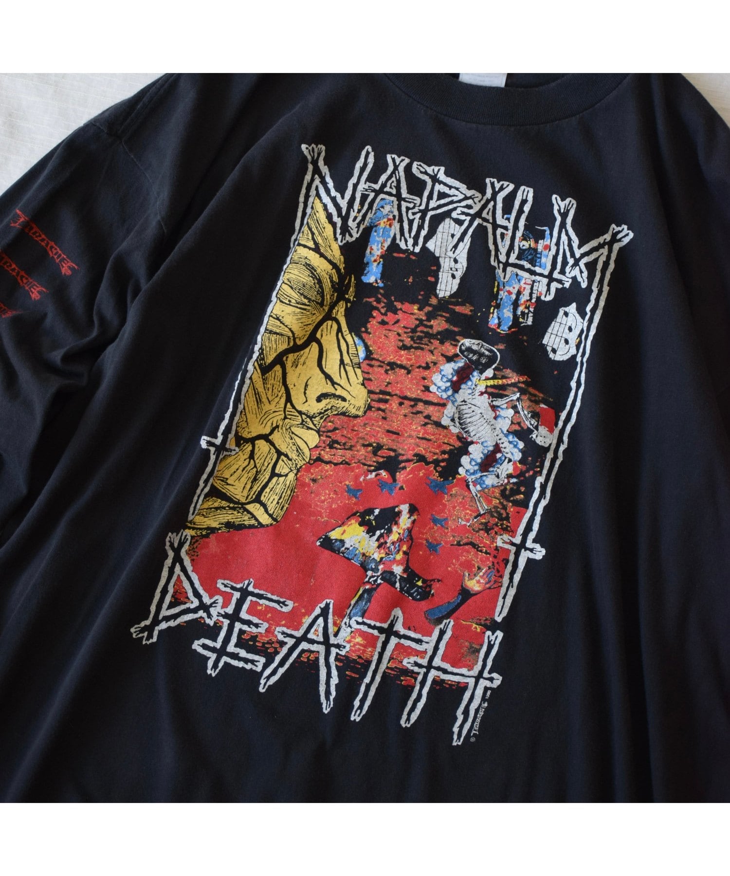 Special!!】90's NAPALM DEATH ロングスリーブTシャツ メンズL