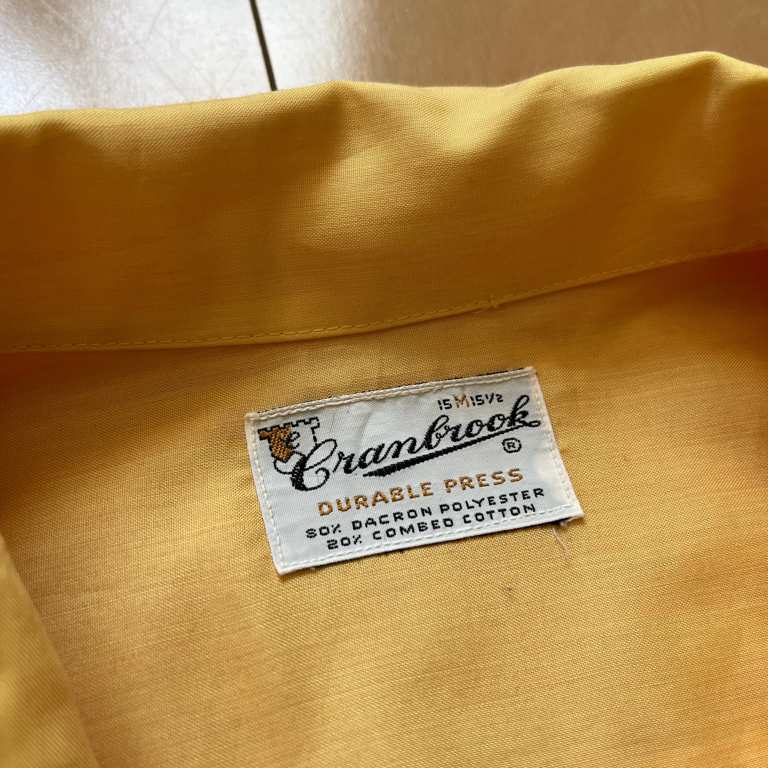 60s Cranbrook S/S Open Collar Shirt | Lantern 