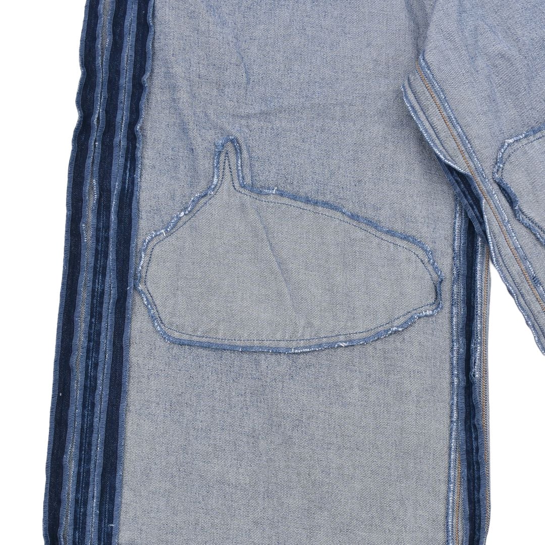 VETEMENTS】INSIDE-OUT PATCHED BAGGY JEANS(LIGHT BLUE) | AYIN
