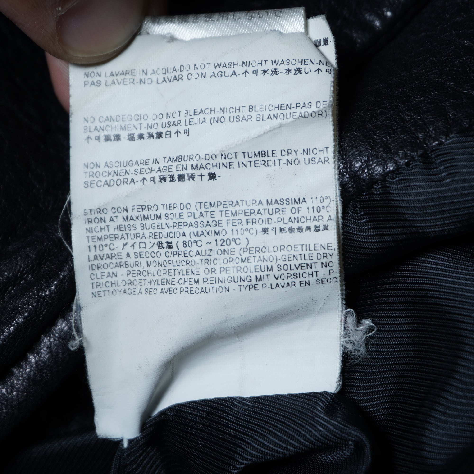 BALENCIAGA】バレンシアガ ニコラ期 ラムレザーダブルライダース