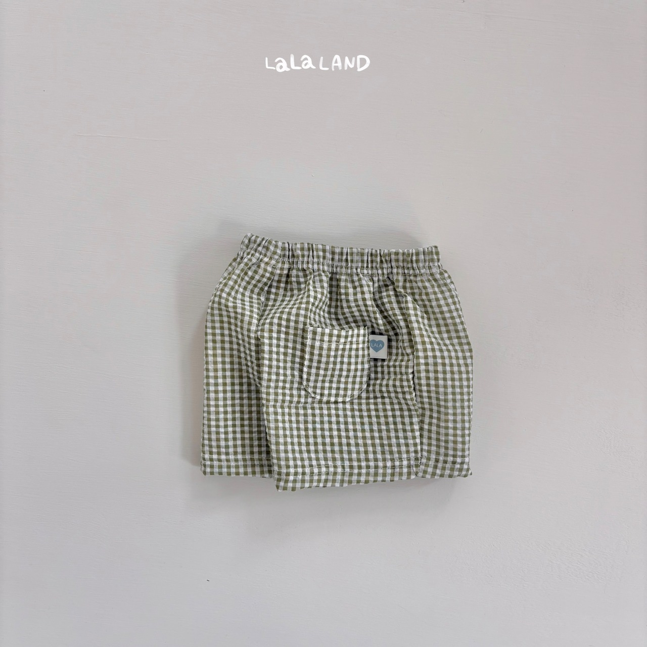 【取寄/韓国直送】LALALAND 26/SM （Baby）チェックハーフパンツ｜夏服｜韓国子供服