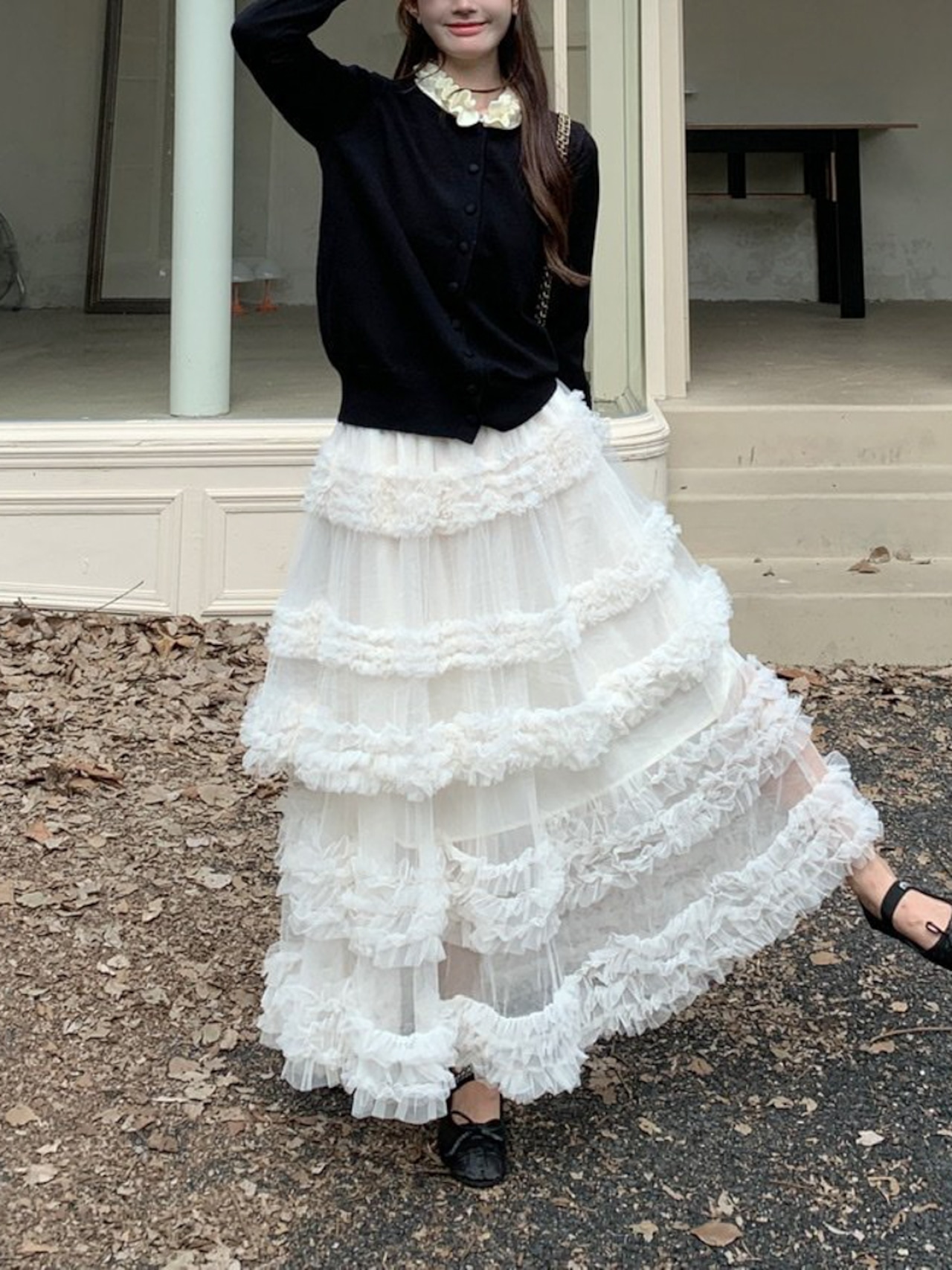 チュールケーキスカート LK1808