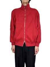 【blurhms】Pe/Alpaca Fleece Track Jacket