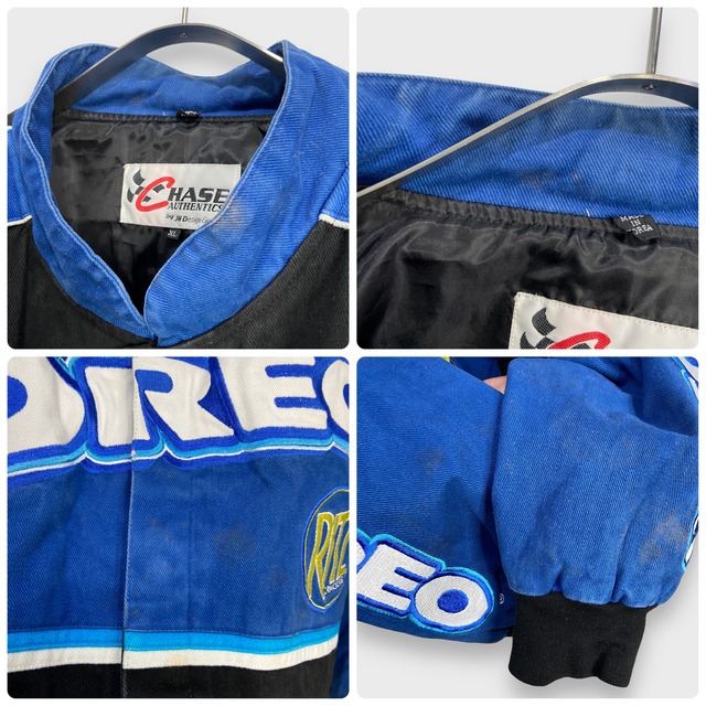 送料無料☆JH Design☆NASCAR☆オレオ☆レーシングジャケット☆ブラック☆XL
