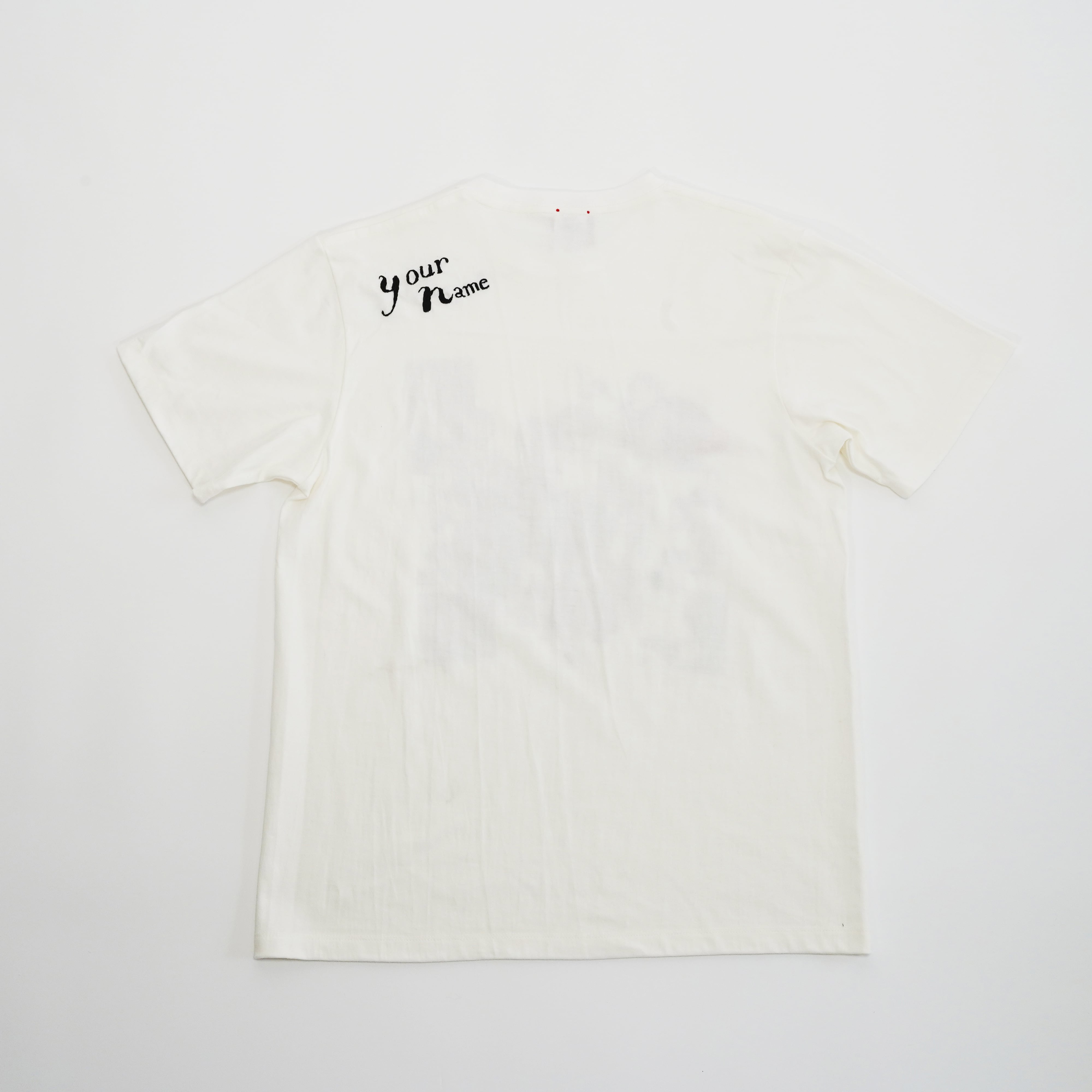 Your Name』Tシャツ | 二宮佐和子 / SAWAKO NINOMIYA ONLINE SHOP