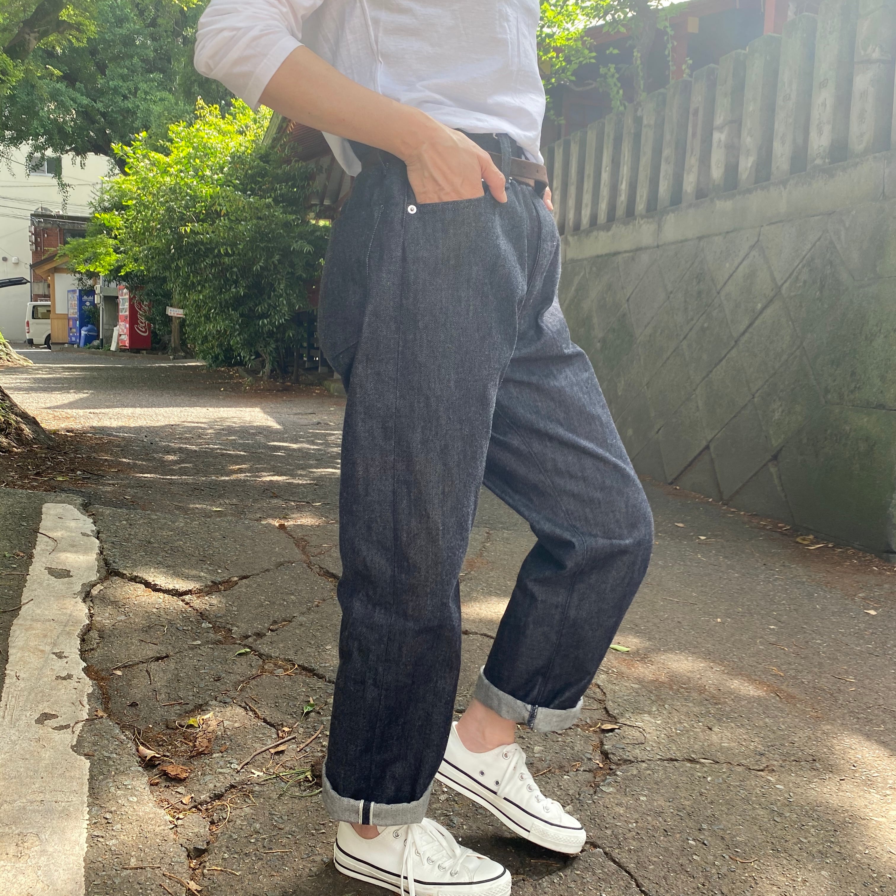 NORITAKE/HARADA(ノリタケ/ハラダ) / Denim Pant Short -Indigo- | Debby powered by  BASE