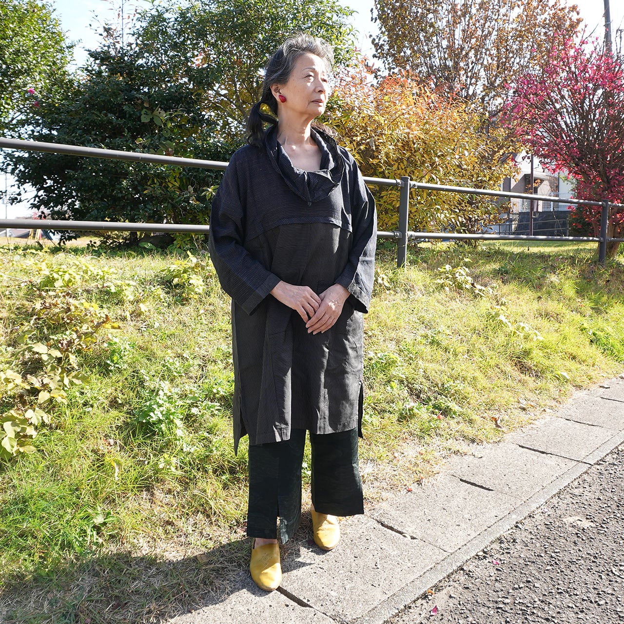 チュニック ストライプ柄 | Atelier Mam