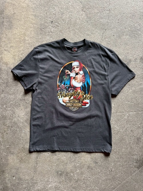HARLEY-DAVIDSON NAUGHTY IS NICE TEE