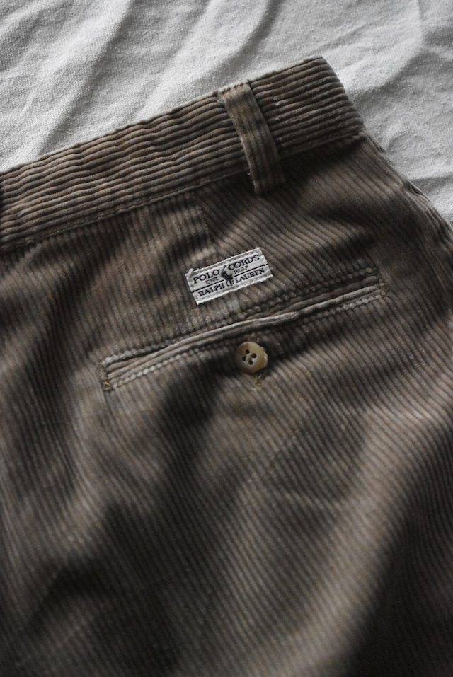 OK/90's "polo by Ralph Lauren" corduroy trousers