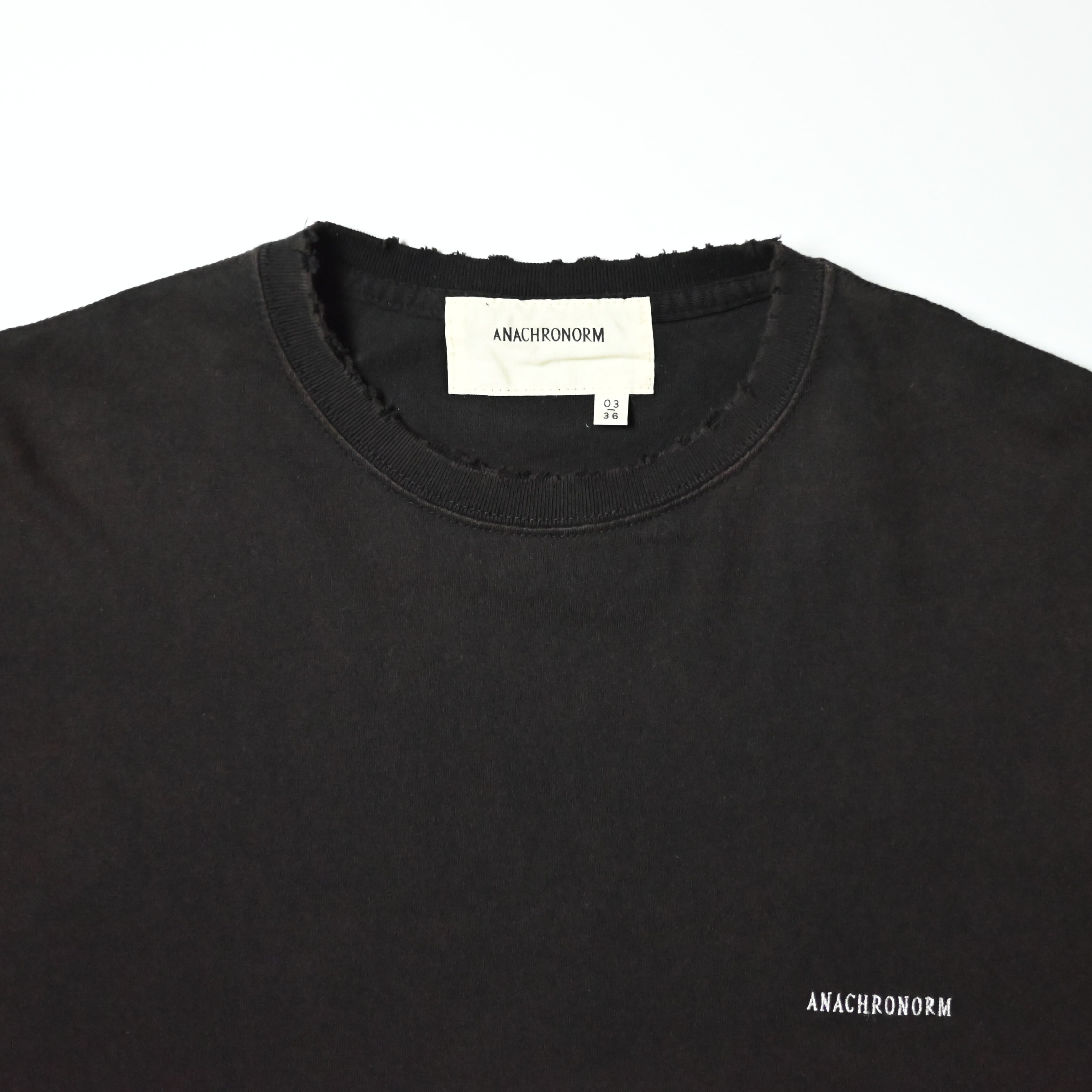 ANACHRONORM / DAMAGED EMB S/S T-S | GANKO