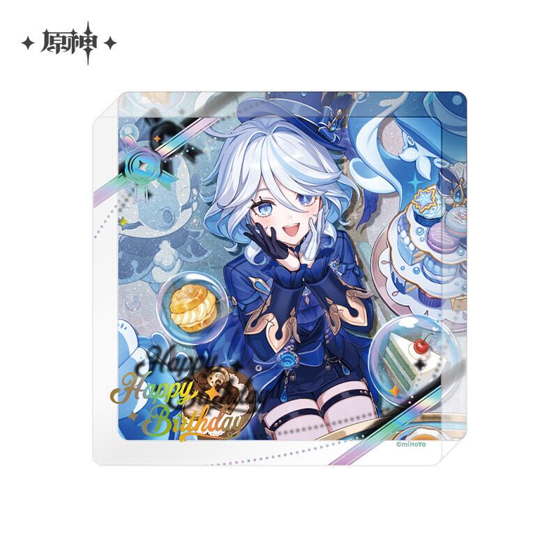 原神 命定の日 2025生誕祭 アクリルコースター 重雲 レザー アルベド