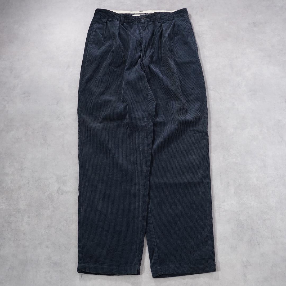 ポロバイ ラルフローレン W33 ポロチノ チノパン 古着 アンドリュー 90s ポロ ラルフローレン W33 コーデュロイ ポロチノ アンドリュー 90s 黒
