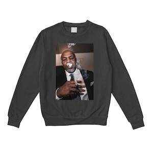 Mike Tyson.Crewneck sweat (black/white)